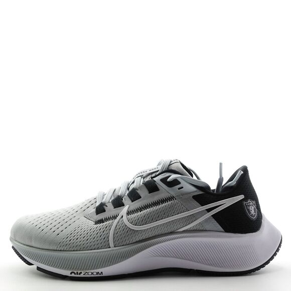 Nike Air Zoom Pegasus 38 Raiders Silver Grey Shoes Mens Size 7.5 DJ0848-001 - Picture 4 of 12